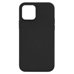 Linocell Rubber Case iPhone 12 og 12 Pro Svart