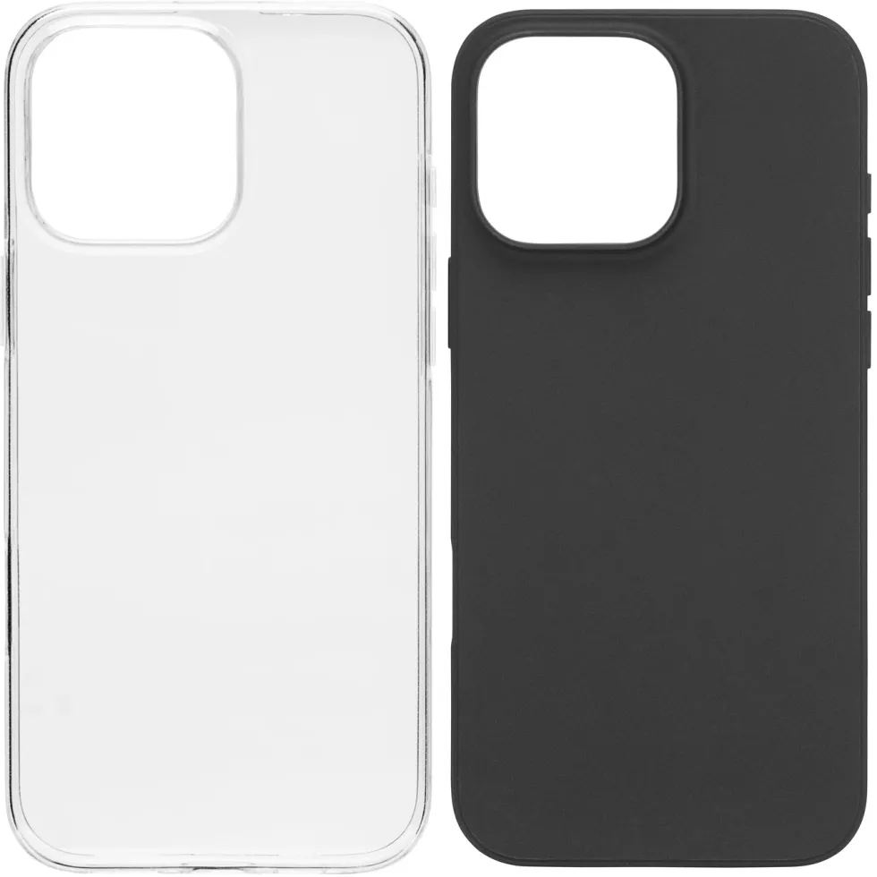 Linocell Second skin for iPhone 16 Pro Max Svart
