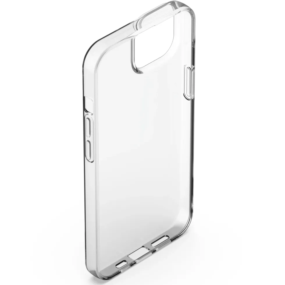 Linocell Second skin for iPhone 13, 14, 16e og 17e Gjennomsiktig