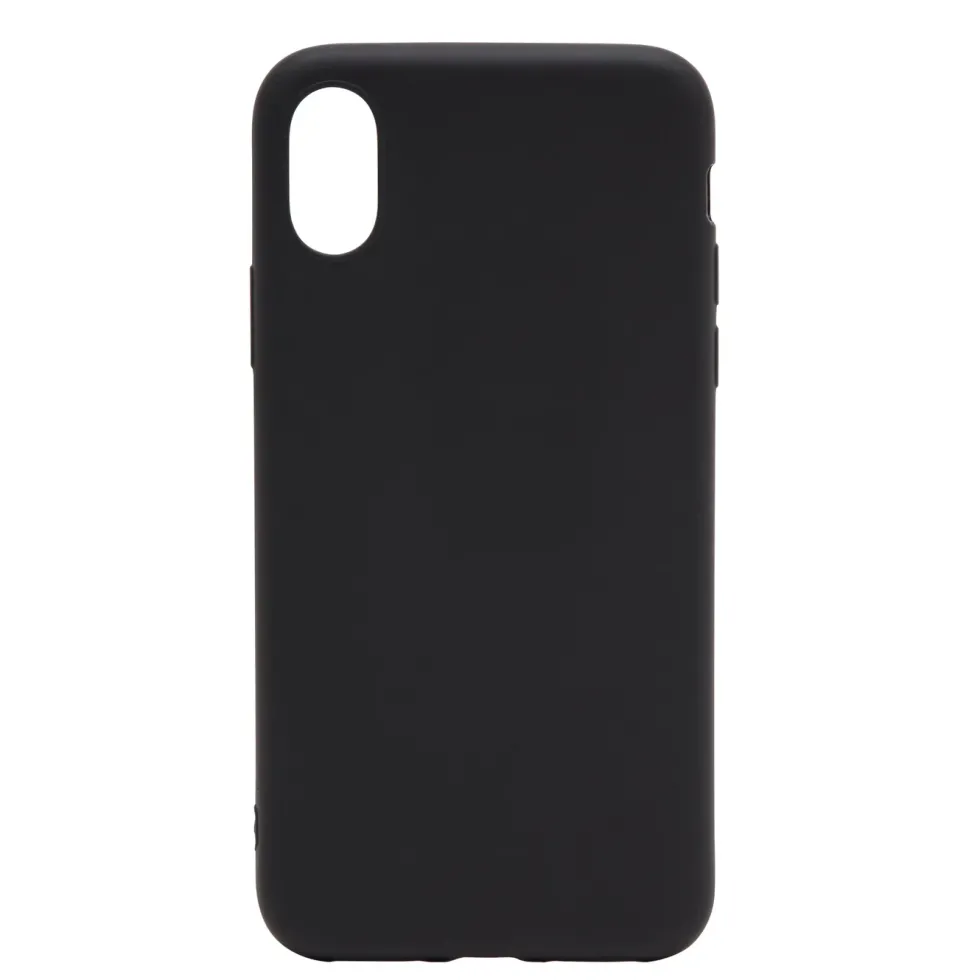 Linocell Second skin 2.0 Mobildeksel for iPhone X og Xs Svart