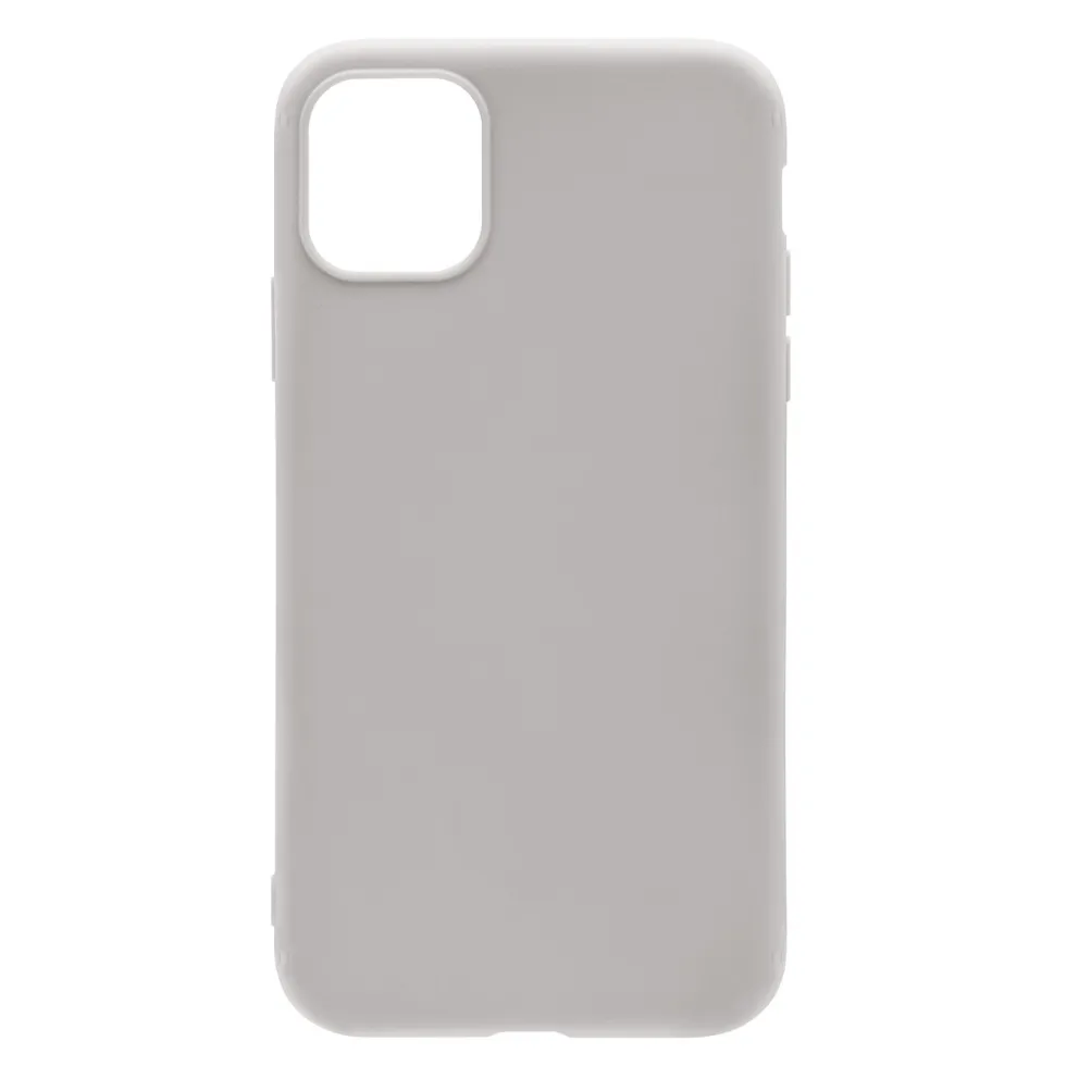 Linocell Second skin 2.0 Mobildeksel for iPhone 12 og 12 Pro Grå