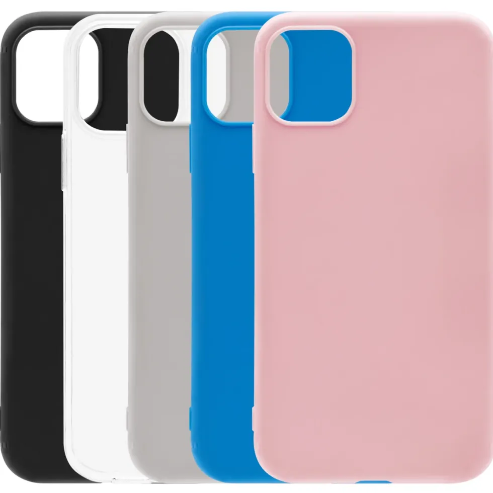 Linocell Second skin 2.0 Mobildeksel for iPhone 12 og 12 Pro Grå