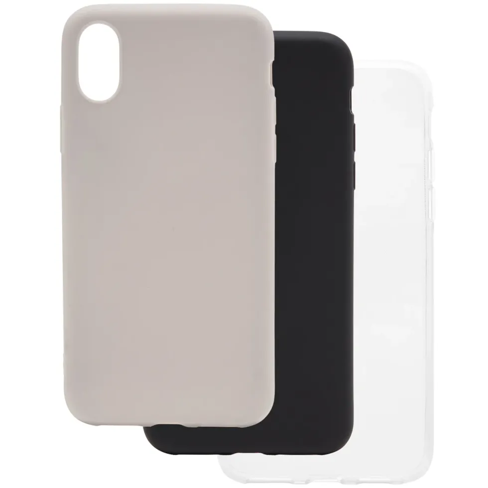Linocell Second skin 2.0 Mobildeksel for iPhone X og Xs Transparent