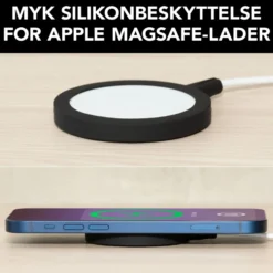 Linocell Silikonbeskyttelse for Magsafe-lader Svart