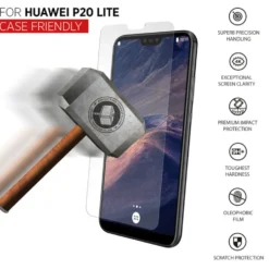 Linocell Skjermbeskytter i glass for Huawei P20 Lite