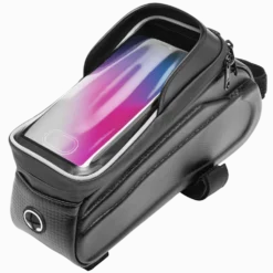 Linocell Sykkelveske med mobillomme - for rammen