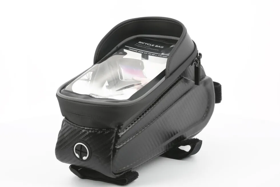 Linocell Sykkelveske med mobillomme - for rammen