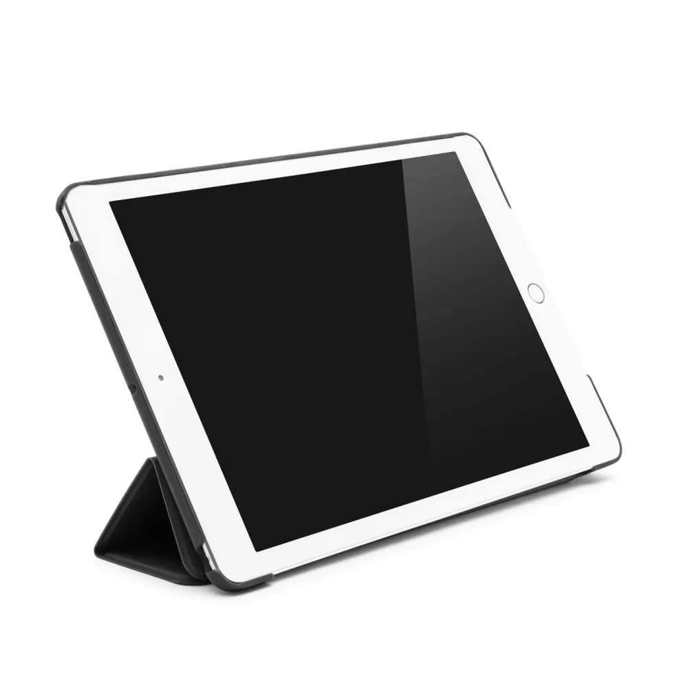 Linocell Trifold Etui for iPad (7.-9. gen), Air (3. gen), Pro (10,5 tommer) Svart