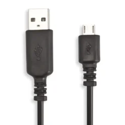 Linocell USB-A til Micro-USB-kabel Svart 0,5 m