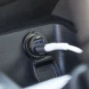 Linocell USB-billader med to USB-porter 4,8 A Svart