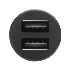 Linocell USB-billader med to USB-porter 4,8 A Svart
