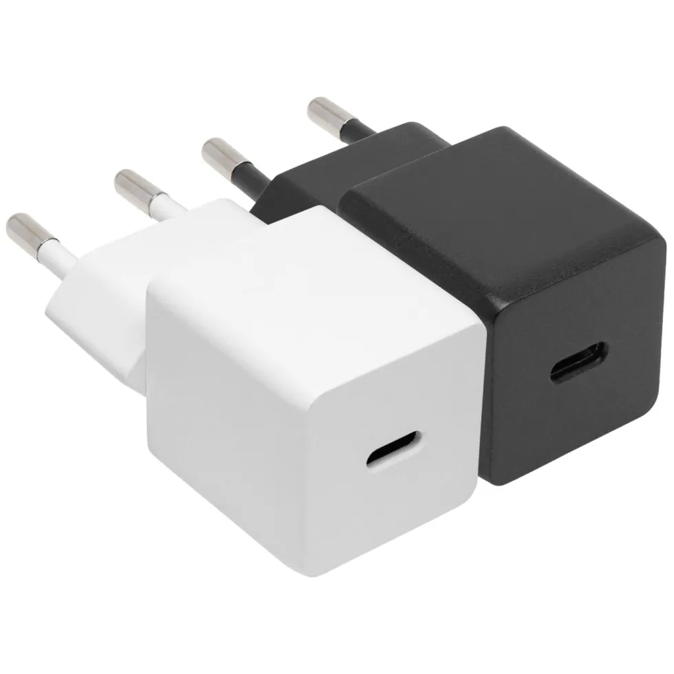 Linocell USB-C-lader med PD 20 W Hvit