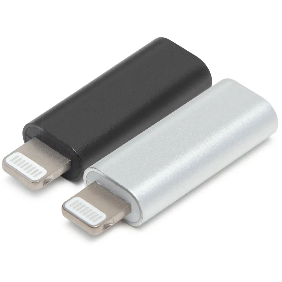 Linocell USB-C til Lightning-adapter Sølv