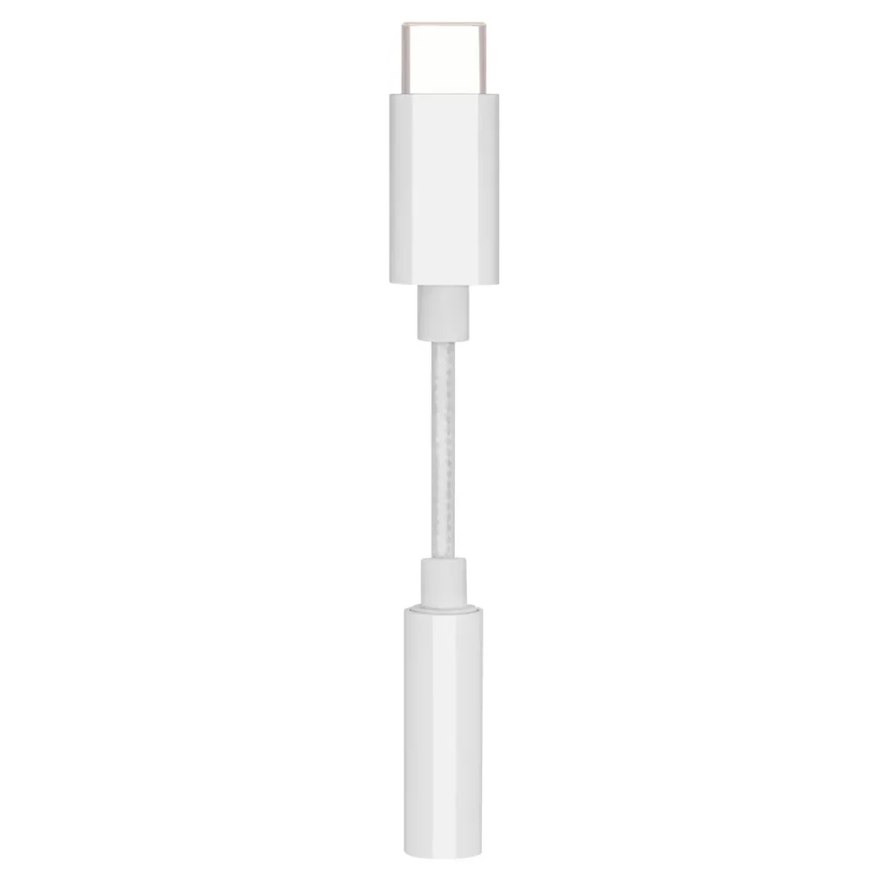 Linocell USB-C til 3,5 mm Hvit
