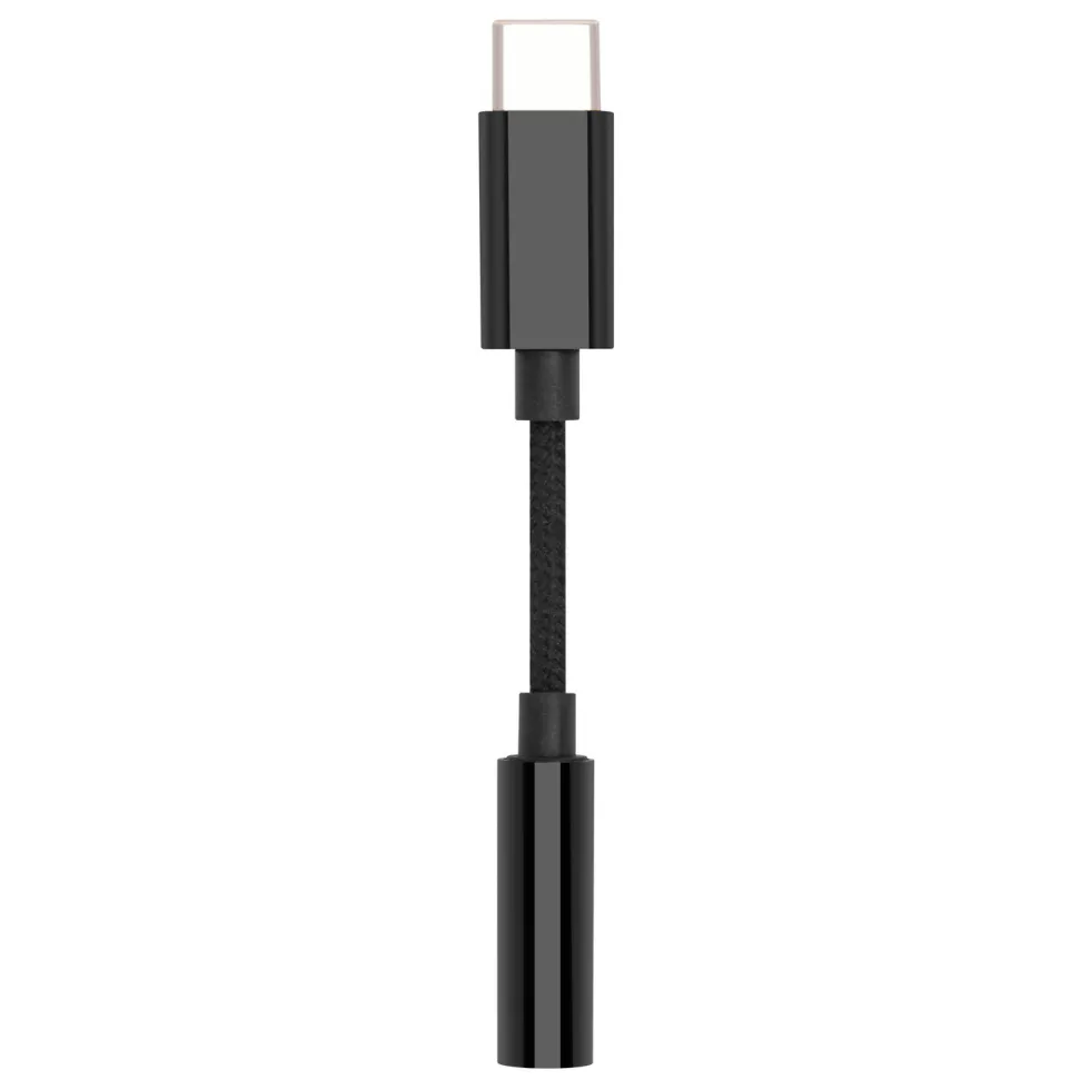 Linocell USB-C til 3,5 mm Svart