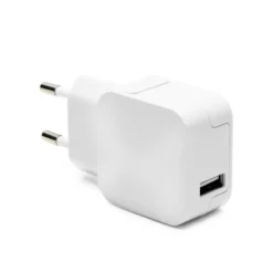 Linocell USB-lader med Micro-USB-kabel 2,4 A Hvit