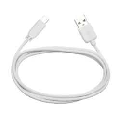 Linocell USB-lader med Micro-USB-kabel 2,4 A Hvit