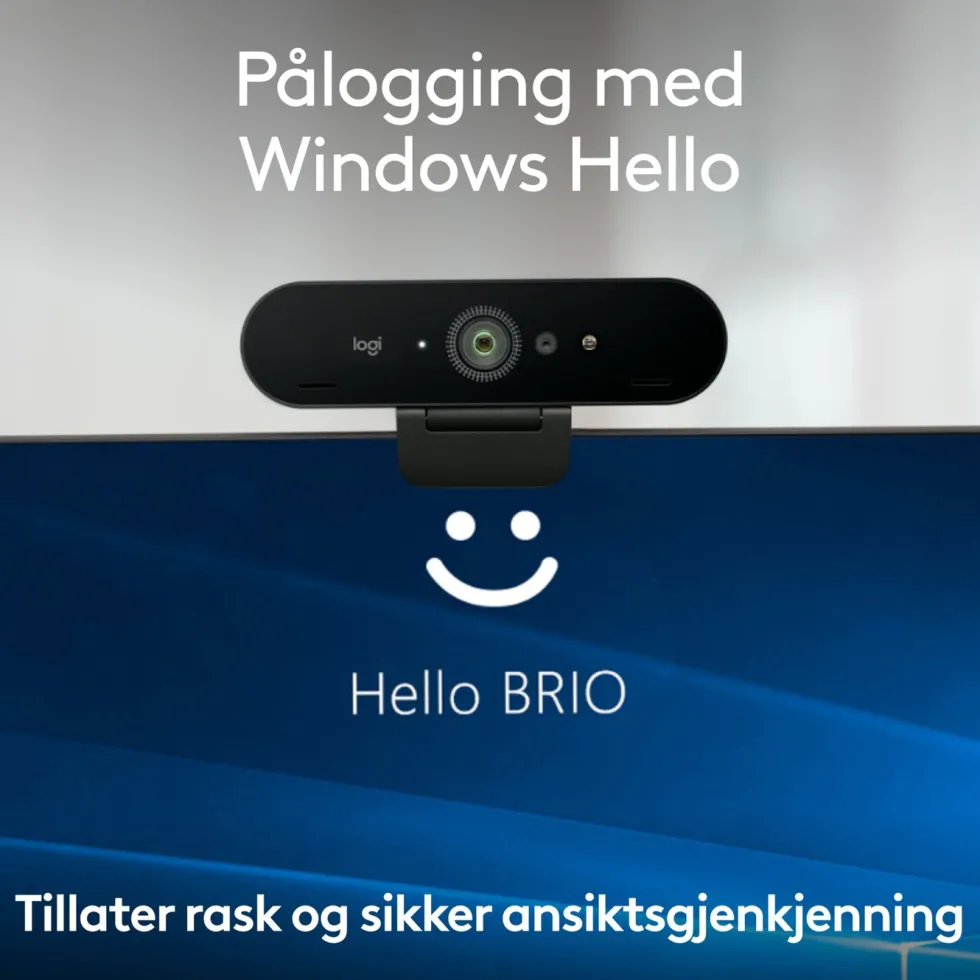 Logitech Brio 4K Webkamera