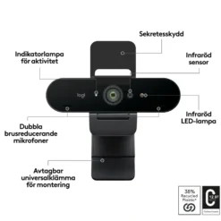 Logitech Brio 4K Webkamera