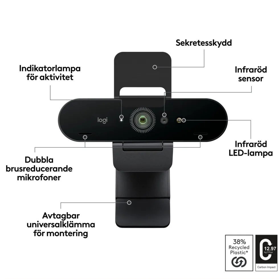 Logitech Brio 4K Webkamera