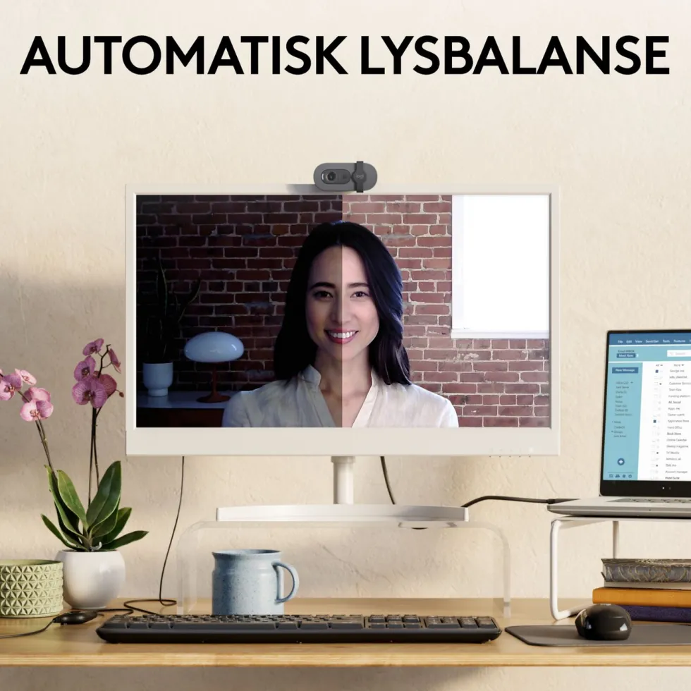 Logitech Brio 100 webkamera USB-A