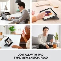 Logitech Combo Touch for iPad Pro 12,9 tommer (5 & 6 gen.)