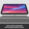 Logitech Combo Touch Tastaturetui for iPad (10. gen) og iPad (A16)