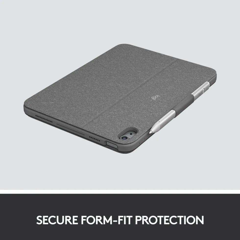 Logitech Combo Touch Tastaturetui for iPad (10. gen) og iPad (A16)