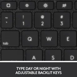 Logitech Combo Touch Tastaturetui for iPad (10. gen) og iPad (A16)