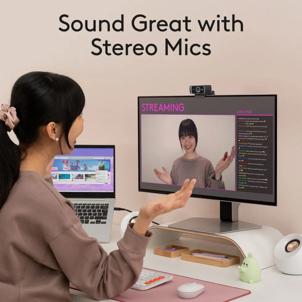 Logitech C922 Pro Stream Webkamera