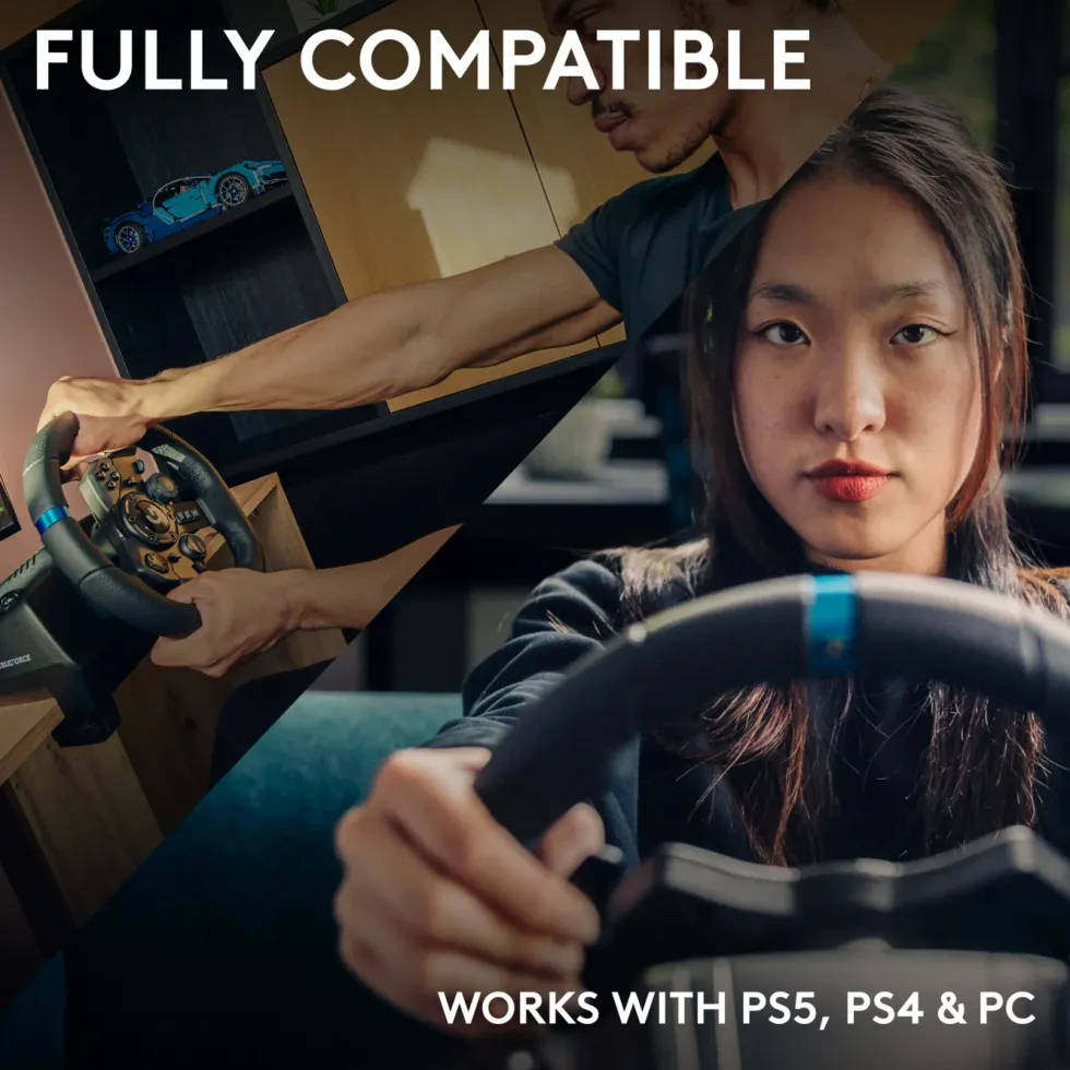 Logitech G 923 Driving Force Ratt for Playstation og PC