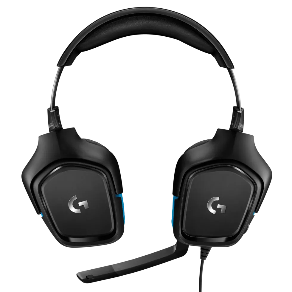 Logitech G 432 Gamingheadset med surroundlyd