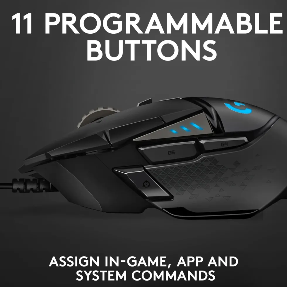 Logitech G 502 Hero Profesjonell gamingmus