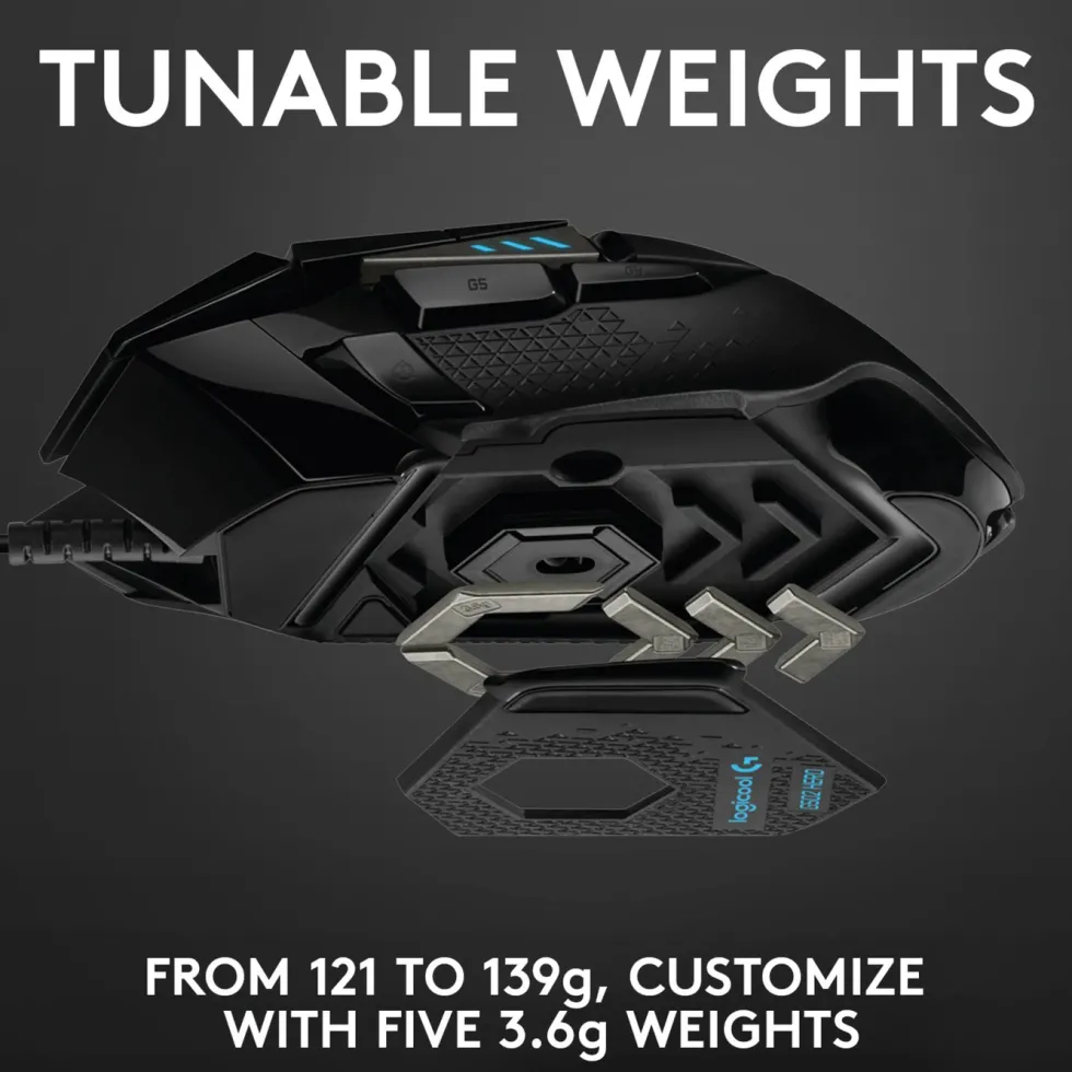 Logitech G 502 Hero Profesjonell gamingmus