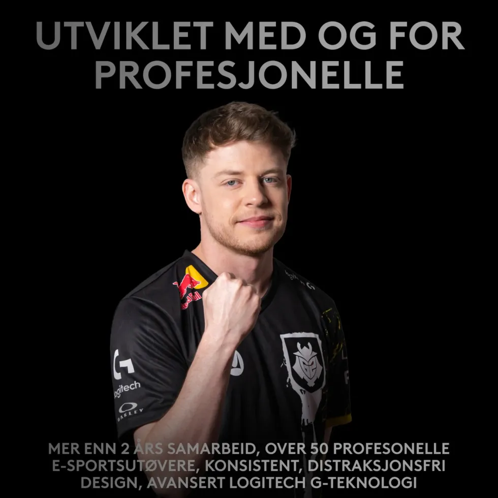 Logitech G Pro Trådløs gaming-mus for proffene