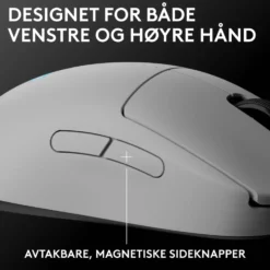 Logitech G Pro 2 Trådløs gamingmus for proffer Hvit