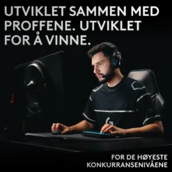 Logitech G PRO X 60 Lightspeed Trådløst gamingtastatur Linear Black