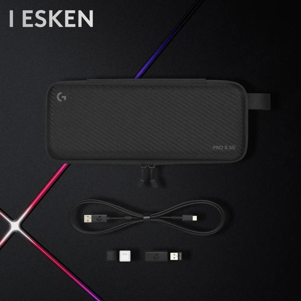 Logitech G PRO X 60 Lightspeed Trådløst gamingtastatur Linear Black