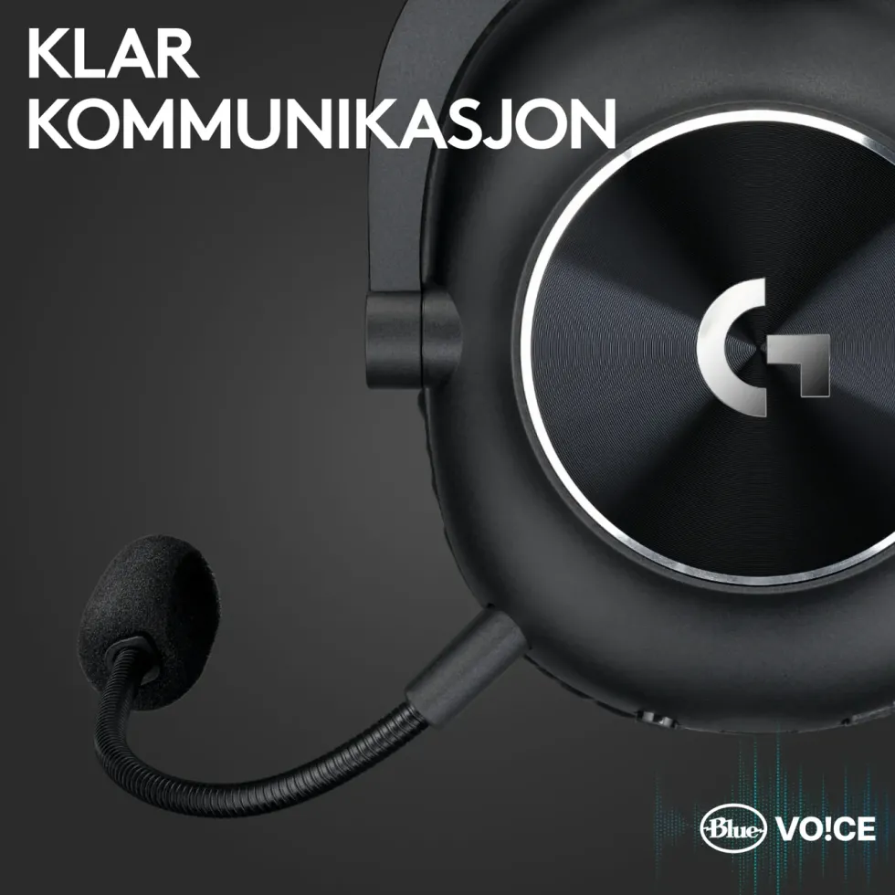 Logitech G Pro X2 Lightspeed Trådløst headset