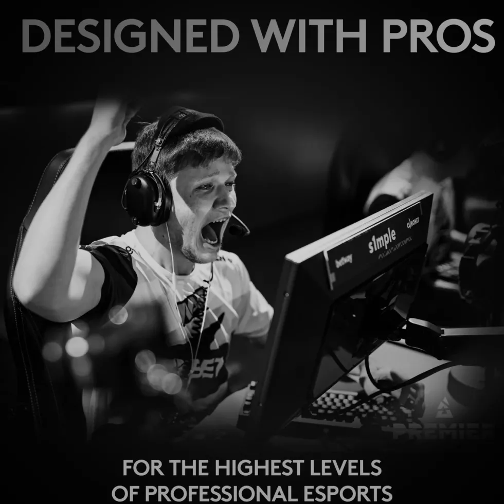 Logitech G Pro X Superlight Trådløs gamingmus Svart