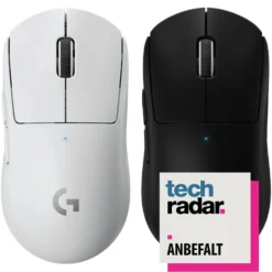 Logitech G Pro X Superlight Trådløs gamingmus Svart