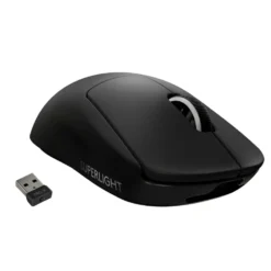 Logitech G Pro X Superlight Trådløs gamingmus Svart