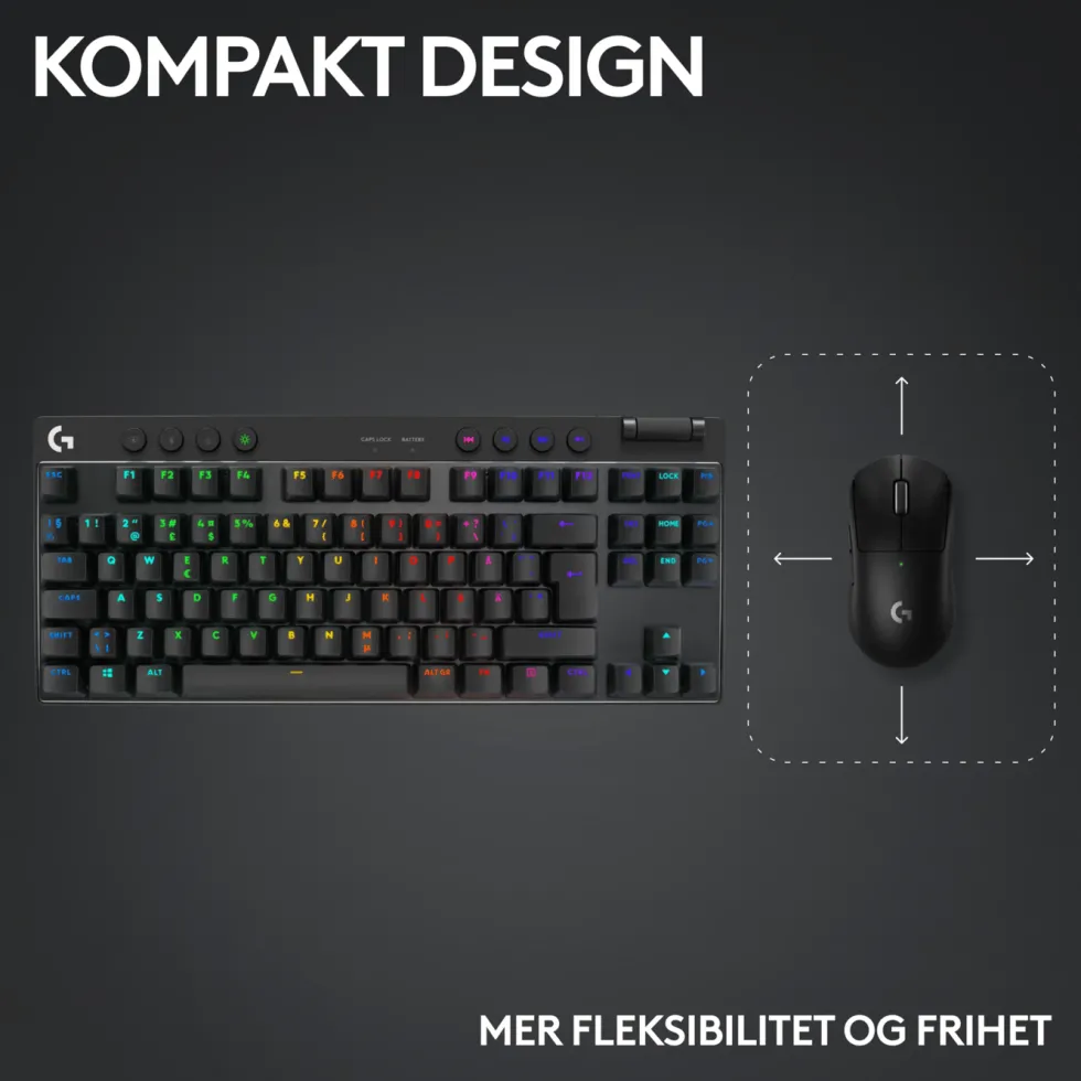 Logitech G Pro X TKL Lightspeed Gamingtastatur