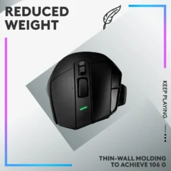 Logitech G 502 X Plus Trådløs gamingmus Svart