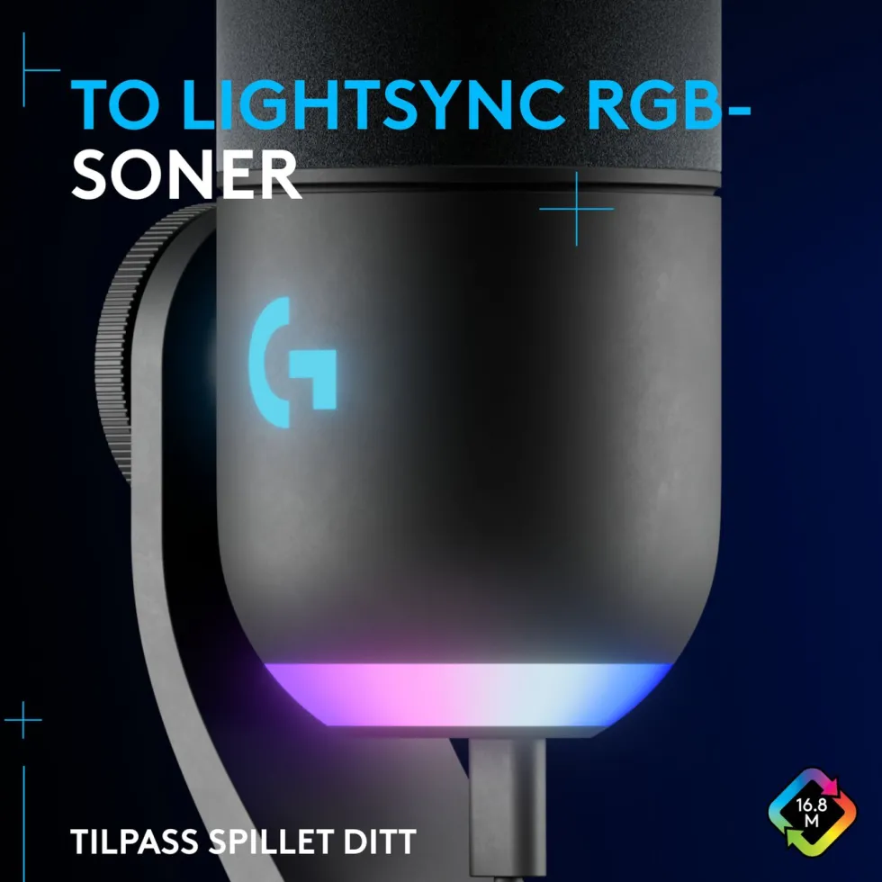 Logitech G Yeti GX USB-mikrofon