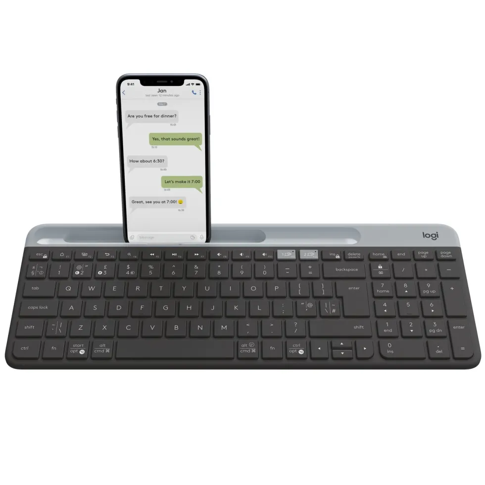 Logitech K580 Slim Trådløst tastatur