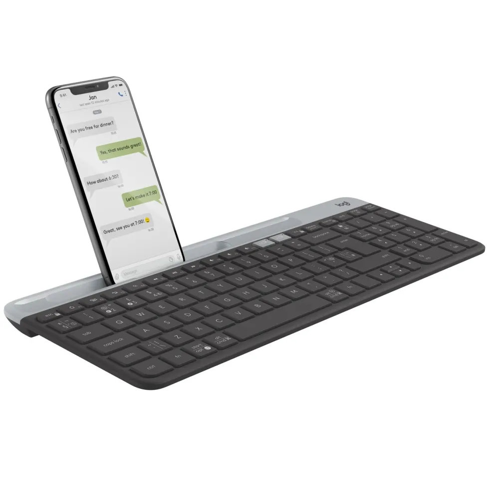 Logitech K580 Slim Trådløst tastatur