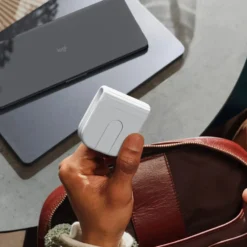 Logitech Mobi Fold sammenleggbar trådløs mus Off-white