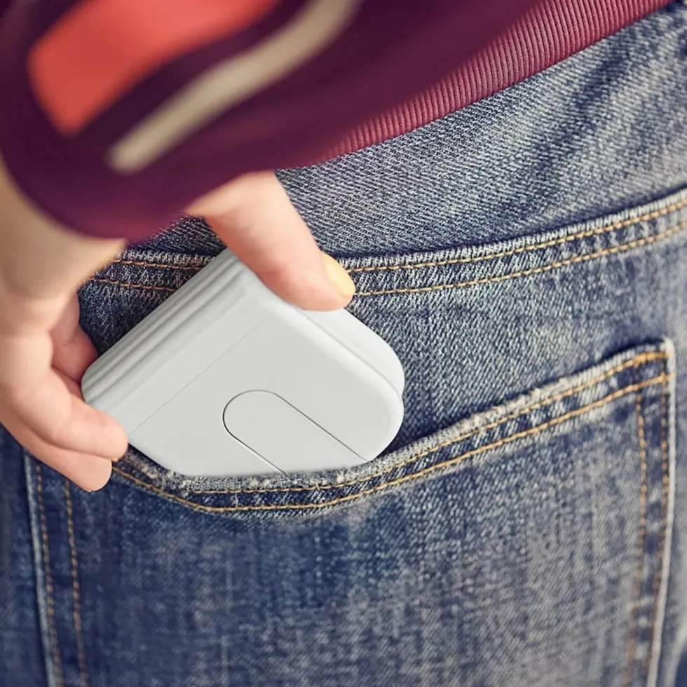 Logitech Mobi Fold sammenleggbar trådløs mus Off-white