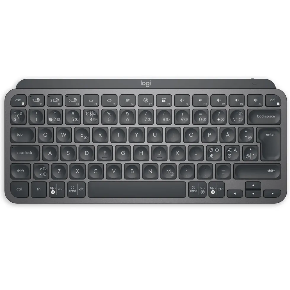 Logitech MX Keys Mini Trådløst tastatur Grå